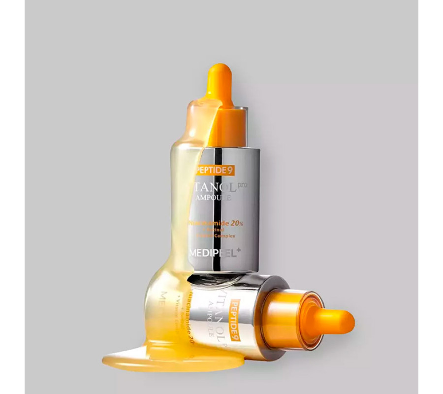 Medi-Peel Peptide 9 Vitanol Ampoule Pro — сироватка для обличчя з пептидами та витанолом, 30 мл