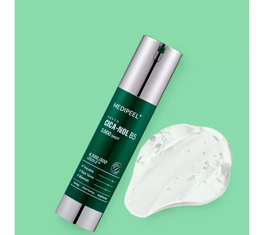 Medi-Peel Phyto Cica Nol B5 3000 Shot Serum — пілінг-сироватка для обличчя зі спікулами, 50 мл
