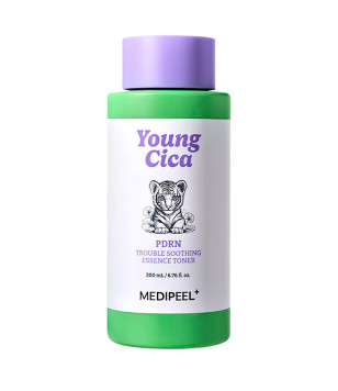 Успокаивающий тонер-эссенция для проблемной кожи с центеллой и полинуклеотидами Young Cica PDRN Trou