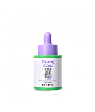 Ампульна сироватка для обличчя з центелою та полінуклеотидами Young Cica PDRN Trouble Soothing Ampoule Medi-Pe