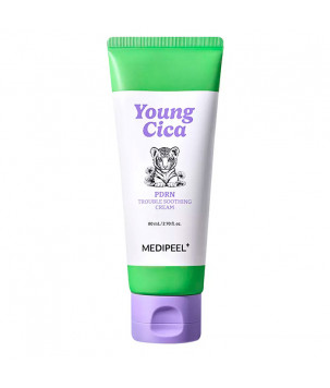 Заспокійливий крем для обличчя з центелою та полінуклеотидами Young Cica PDRN Trouble Soothing Cream Medi-Peel