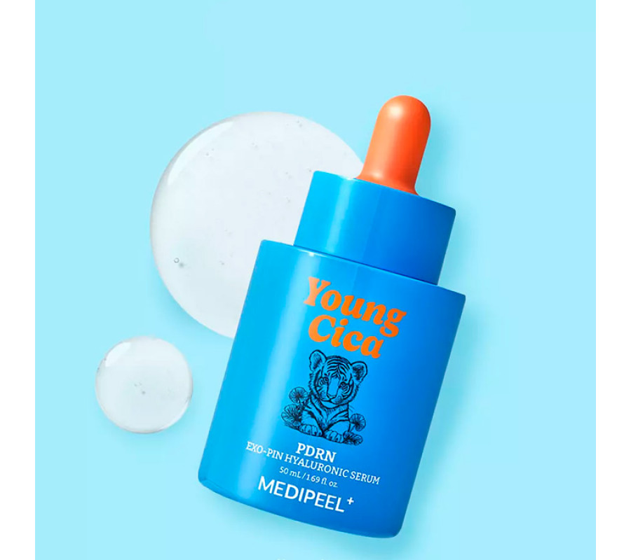 Medi-Peel Young Cica PDRN Exo-Pin Hyaluronic Serum — ультразволожувальна сироватка для обличчя, 50 мл