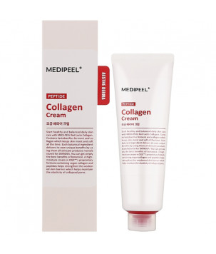 Захисний крем для обличчя Red Lacto Peptide Collagen Barrier Cream Medi-Peel, 80  мл