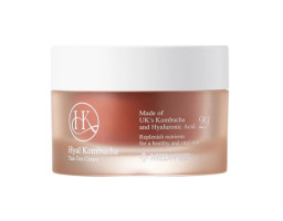 Ампульний крем для підвищення еластичності шкіри з комбучею та гіалуроновою кислотою Hyal Kombucha Tea-Tox Cre