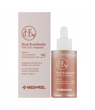 Восстанавливающая сыворотка для укрепления и успокоения кожи с комбучей Liposome Hyal Kombucha Tea-T