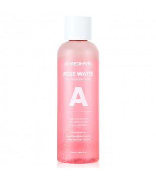 Ампульный тонер с экстрактом розы Rose Water Bio Ampoule Toner Medi-Peel, 500 мл