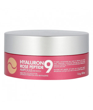 Гідрогелеві патчі з пептидами і болгарською трояндою Hyaluron Rose Peptide 9 Ampoule Eye Patch Medi-peel, 60шт