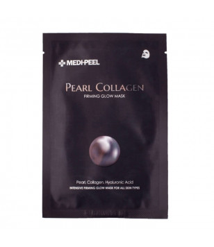 Тканевая маска для лица  с жемчужным коллагеном Collagen Firming Glow Mask Medi-peel, 25 ml