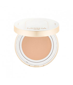 Зволожувальний кушон для обличчя Glow Cushion Light Sand №23 Missha, 13 г