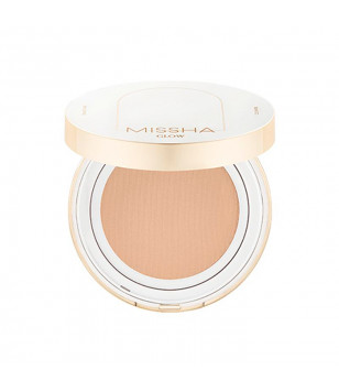 Зволожувальний кушон для обличчя Glow Cushion Light Sand №23 Missha, 13 г