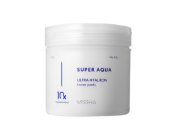 Зволожуючі подушечки на основі комплексу з гіалуроновою кислотою Super Aqua Ultra Hyalron Toner Pads MISSHA, 8