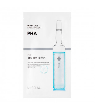 Маска-пілінг для обличчя Mascure Peeling Solution Sheet Mask PHA Missha, 27 мл
