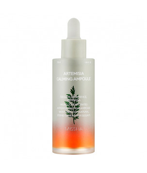 Заспокійлива ампула для обличчя з екстрактом полину Artemisia Calming Ampoule Missha, 50 мл