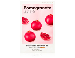 Missha Airy Fit Pomegranate Sheet Mask — маска для обличчя з гранатом, 19 г