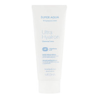 Очищаючий крем для обличчя з гіалуроновою кислотою Super Aqua Ultra Hyalron Cleansing Cream MISSHA, 200 мл