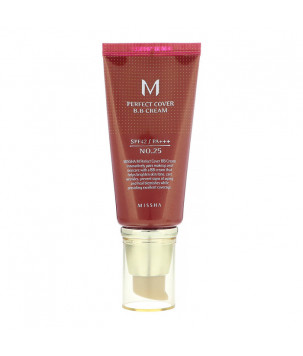 ВВ-крем M Perfect Cover BB Cream EX SPF42/PA+++ MISSHA 25 - Warm Beige, 50 мл