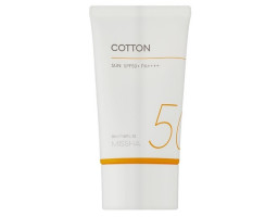 Сонцезахисний крем з оксамитовим фінішем All Around Safe Block Cotton Sun SPF 50+ PA++++ MISSHA, 50 мл