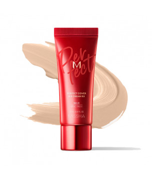 ВВ-крем Ідеальне покриття M Perfect Cover RX SPF42 / PA +++ №21 Missha, 20 мл