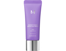 Missha ВВ-крем для лица M Perfect Cover Serum BB Cream №27 Honey Beige 20 мл — купить в Украине