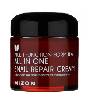 Відновлюючий крем для обличчя з муцином равлика Mizon All in One, 75 мл