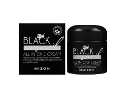 Mizon Black Snail All In One Cream — живильний крем для обличчя з муцином равлика, 75 мл