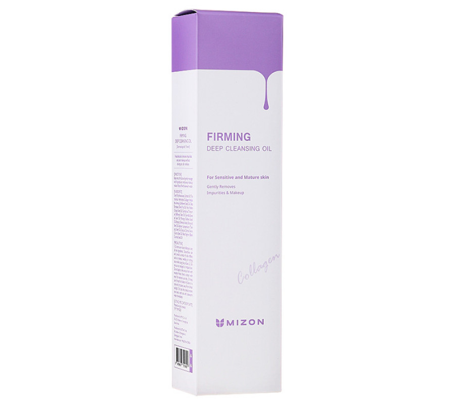 Mizon Firming Deep Cleansing Oil — гідрофільна олія для чутливої та зрілої шкіри, 150 мл