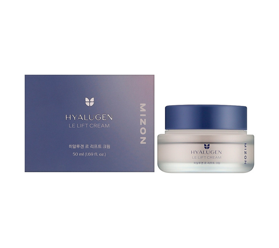 Mizon Hyalugen Cream With Collagen and Hyaluron — крем для обличчя з колагеном і гіалуроном, 50 мл