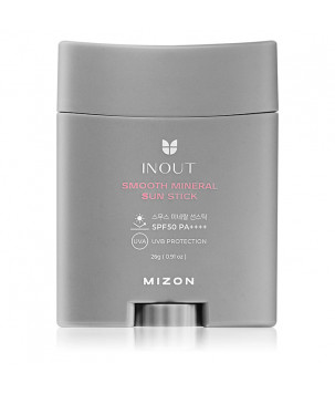 Сонцезахисний стік Inout Smooth Mineral SPF 50 PA++++ Mizon, 26 гр