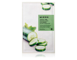 Mizon Joyful Time Essence Mask Cucumber — тканинна маска для обличчя з екстрактом огірка, 23 г