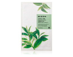 Mizon Joyful Time Essence Mask Green Tea — тканинна маска для обличчя з екстрактом зеленого чаю, 23 г
