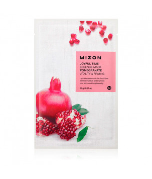 Тканинна маска  для обличча з екстрактом Гранату Mizon Joyful Time Essence, 23 г