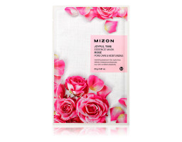 Mizon Joyful Time Essence Mask Rose — тканинна маска для обличчя з екстрактом троянди, 23 г