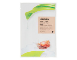 Mizon Joyful Time Essence Mask Snail — маска для обличчя з муцином равлика, 23 г