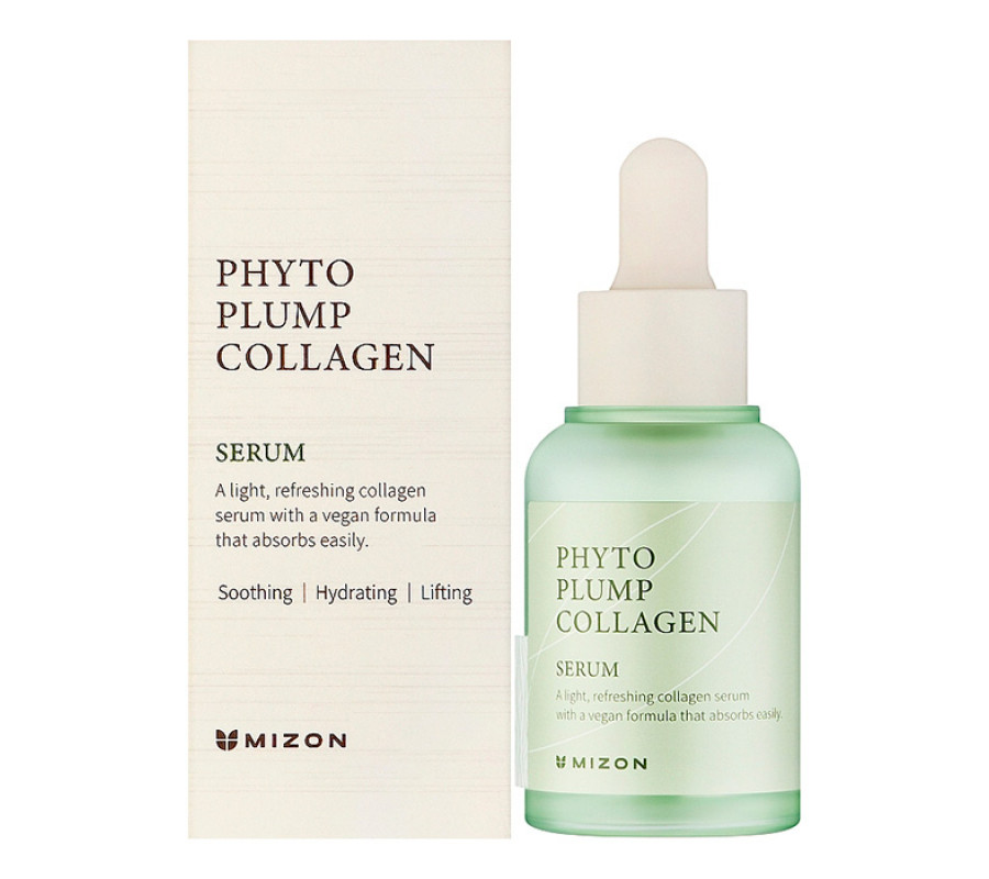 Mizon Phyto Plump Collagen Serum — сироватка для обличчя з фітоколагеном, 30 мл