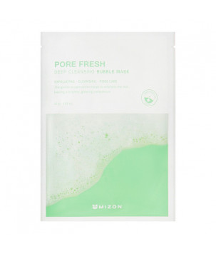 Маска для обличчя бульбашкова очищуюча Pore Fresh Deep Cleansing Bubble Mask Mizon, 25 г