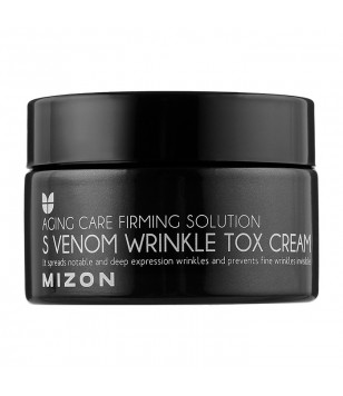 Антивозрастной крем для лица с эффектом ботокса со змеиным ядом S-Venom Wrinkle Tox Cream Mizon, 50