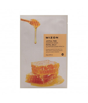 Тканинна маска з екстрактом маточного молочка Joyful Time Essence Mask Royal Jelly Mizon, 23 мл