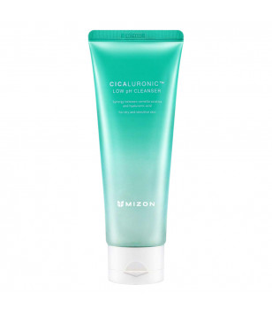 Пінка для вмивання з низьким pH Cicaluronic Low Ph Cleanser Mizon, 120 мл