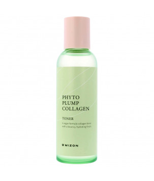 Заспокійливий веганський тонік з фітоколагеном Phyto Plump Collagen Toner Mizon, 150 мл
