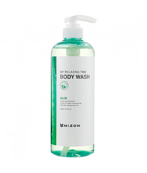 Гель для душу з екстрактом алое Mizon My Relaxing Time Aloe, 800 мл