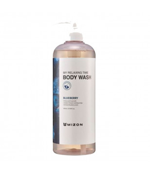 Гель для душу з екстрактом чорниці Mizon My Relaxing Time Blueberry, 800 мл