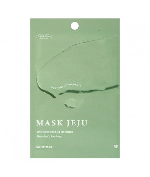 Тканинна маска для обличчя "Хауттюйнія серцеподібна"  Mizon Joyful Time, 23 г