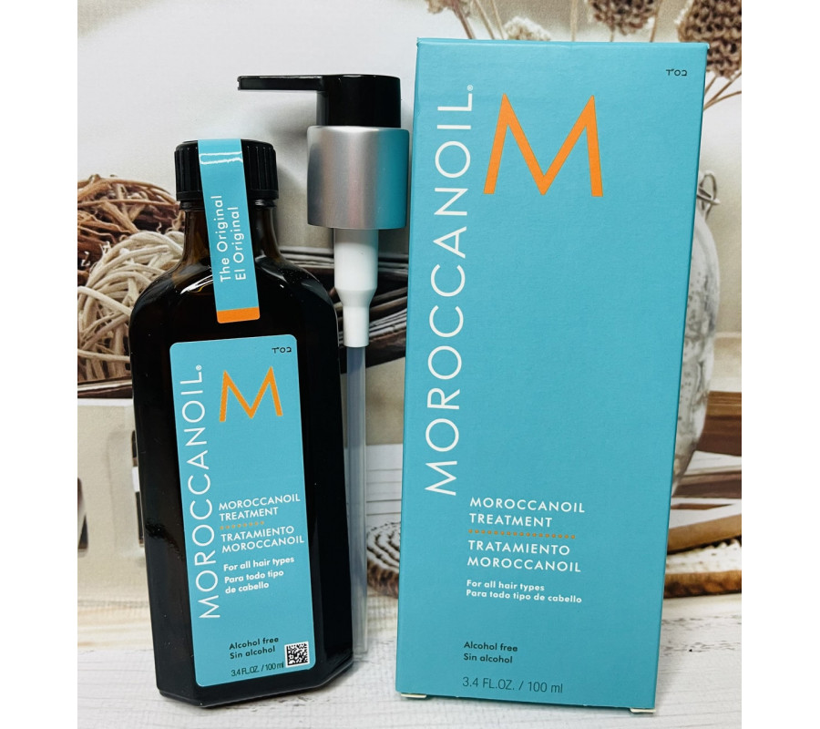 Олiя для вiдновлення всiх типiв волосся Oil Treatment For All Hair Types Moroccanoil, 100 мл