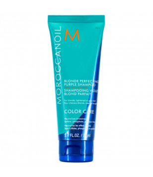 Тонувальний шампунь для волосся з фіолетовим пігментом Blonde Perfecting Purple Shampoo Moroccanoil, 70 мл