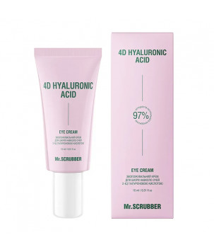Mr.Scrubber Зволожувальний крем для шкіри навколо очей 4D Hyaluronic Acid, 15 мл