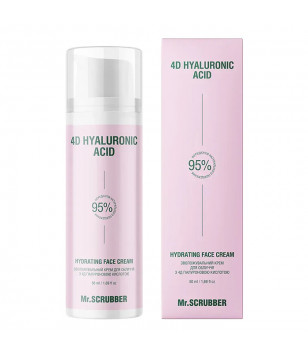 Mr.Scrubber Увлажняющий крем для лица 4D Hyaluronic Acid, 50 мл