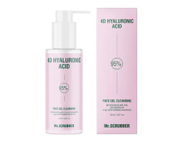 Mr.SCRUBBER 4D Hyaluronic Acid Hydrating Face Wash — увлажняющий гель для умывания, 150 мл