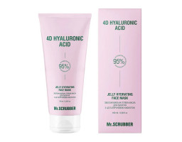 Mr.SCRUBBER 4D Hyaluronic Acid Hydrating Gel Face Mask — увлажняющая гелевая маска для лица, 100 мл
