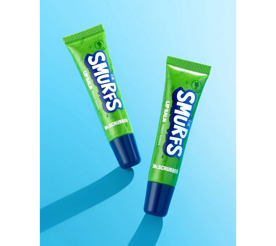 Mr.SCRUBBER Бальзам для губ The Smurfs, аромат лісових ягід, 13 мл