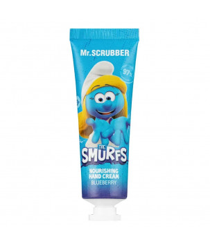 Крем для рук Mr.SCRUBBER The Smurfs, парфумований, живильний, чорниця, 30 г